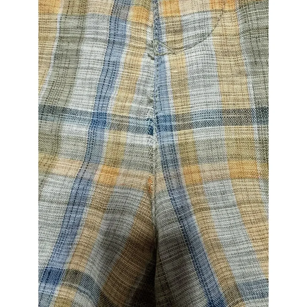 Tommy Bahama Men's Blue‎ Orange Linen Chino Shorts - Size 41x10 *READ**
